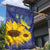 Ukraine Peace Dove Garden Flag Ukraine Sunflower With Folk Patterns - Wonder Print Shop