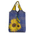 Ukraine Peace Dove Grocery Bag Ukraine Sunflower With Folk Patterns