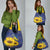 Ukraine Peace Dove Grocery Bag Ukraine Sunflower With Folk Patterns
