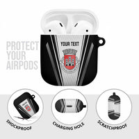 Personalized Castelo Branco Portugal AirPods Case Sporty Style - Wonder Print Shop