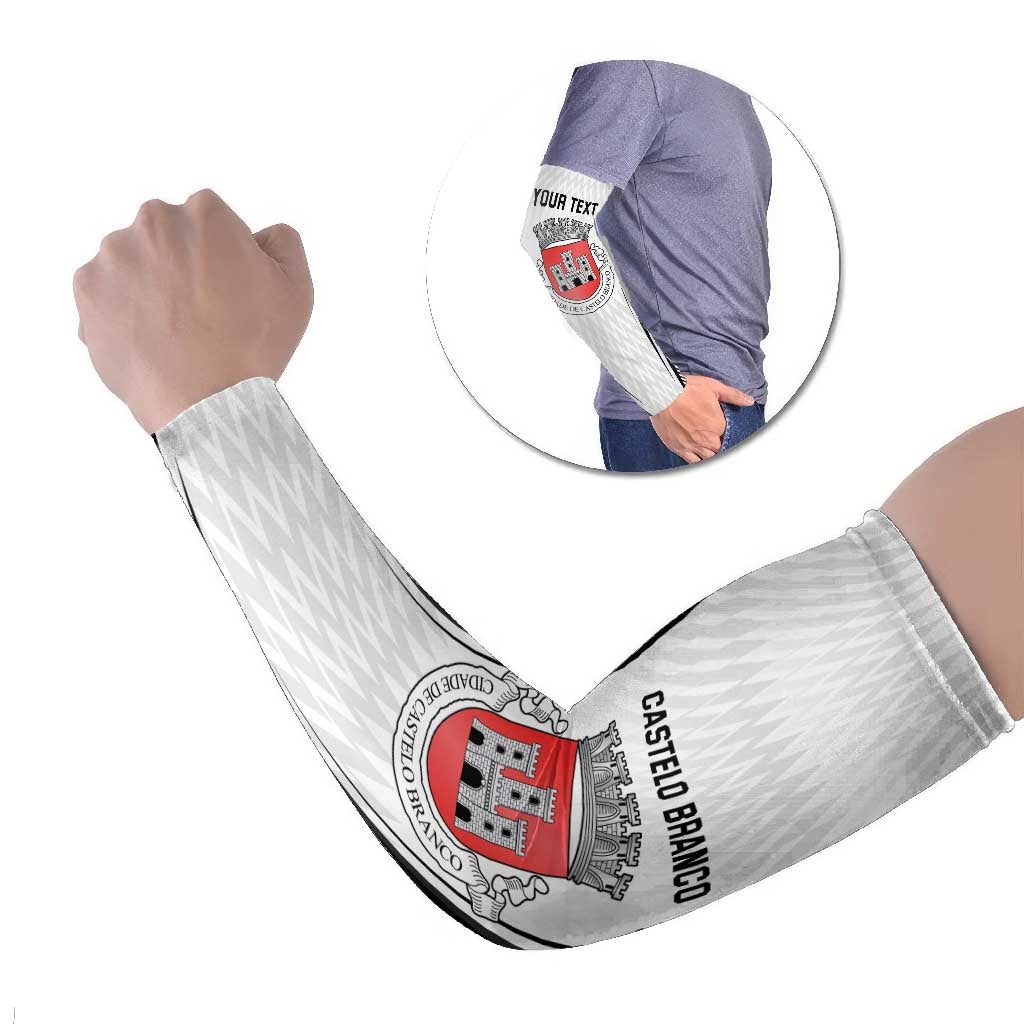 Personalized Castelo Branco Portugal Arm Sleeves Sporty Style - Wonder Print Shop