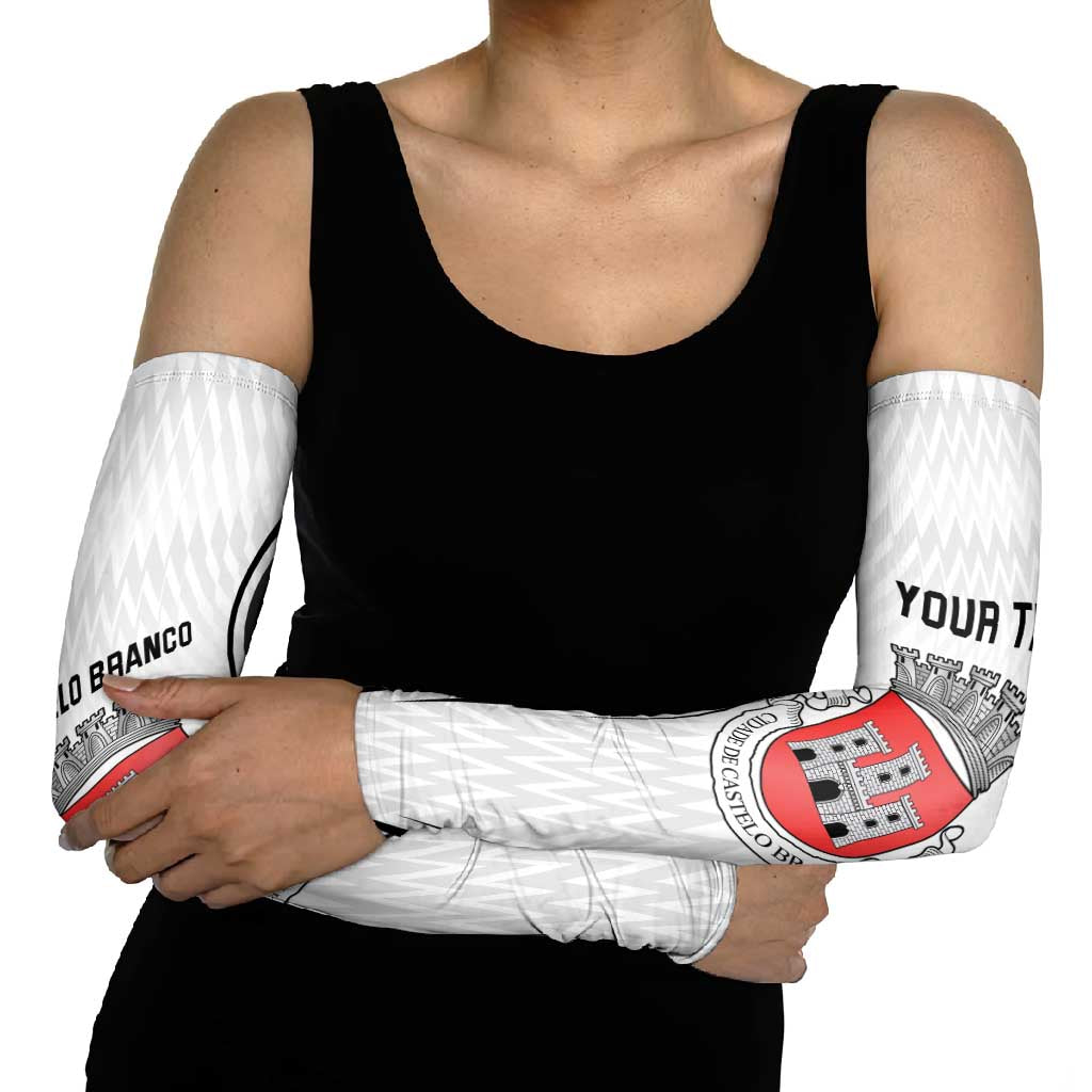 Personalized Castelo Branco Portugal Arm Sleeves Sporty Style - Wonder Print Shop