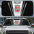 Personalized Castelo Branco Portugal Auto Sun Shade Sporty Style - Wonder Print Shop