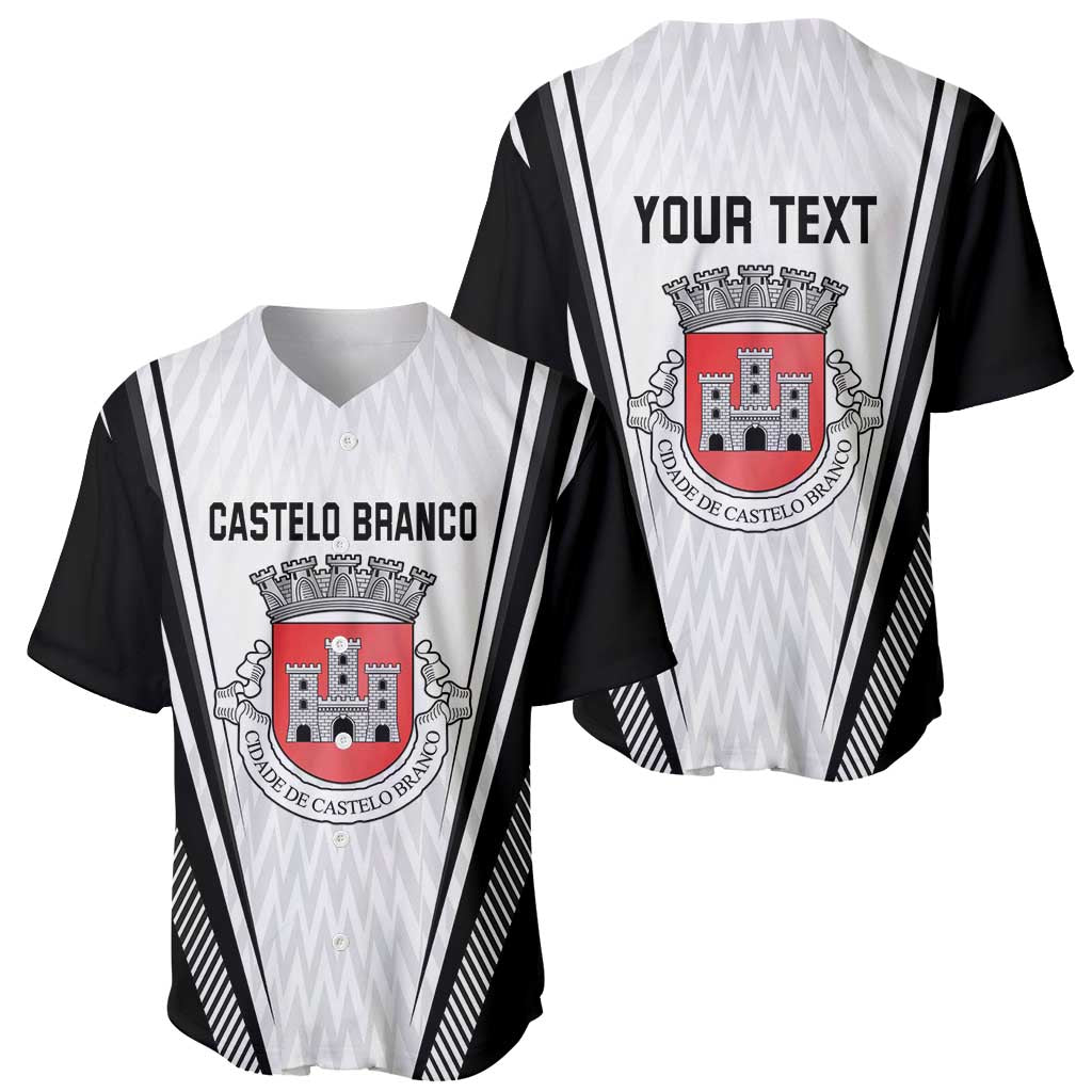 Personalized Castelo Branco Portugal Baseball Jersey Sporty Style - Wonder Print Shop
