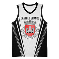Personalized Castelo Branco Portugal Basketball Jersey Sporty Style - Wonder Print Shop