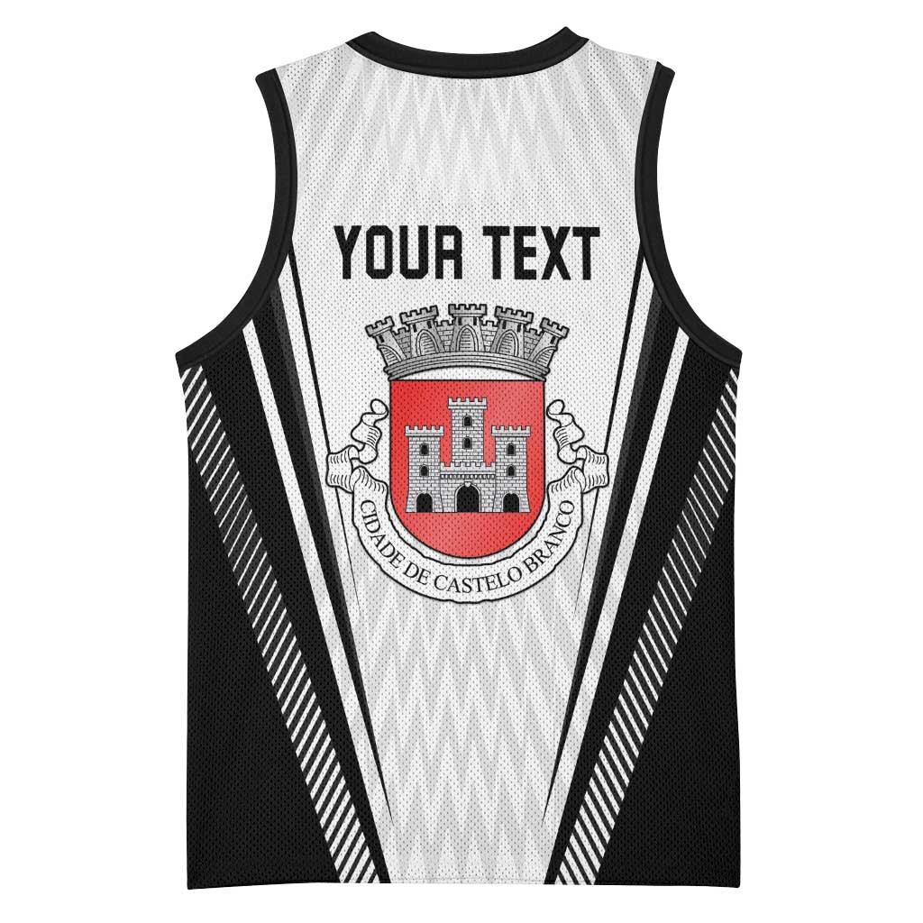 Personalized Castelo Branco Portugal Basketball Jersey Sporty Style - Wonder Print Shop