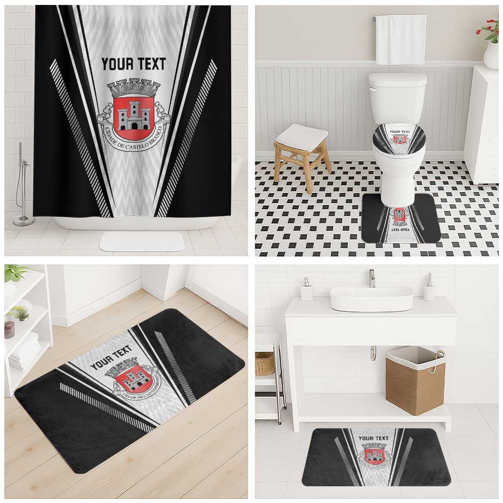Personalized Castelo Branco Portugal Bathroom Set Sporty Style - Wonder Print Shop