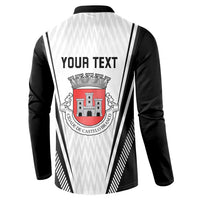 Personalized Castelo Branco Portugal Button Sweatshirt Sporty Style - Wonder Print Shop