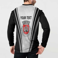 Personalized Castelo Branco Portugal Button Sweatshirt Sporty Style - Wonder Print Shop