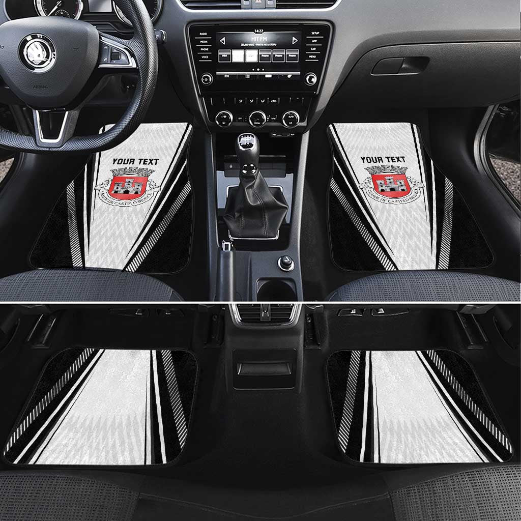 Personalized Castelo Branco Portugal Car Mats Sporty Style - Wonder Print Shop