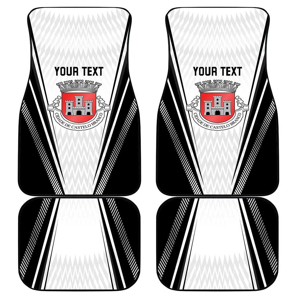 Personalized Castelo Branco Portugal Car Mats Sporty Style - Wonder Print Shop