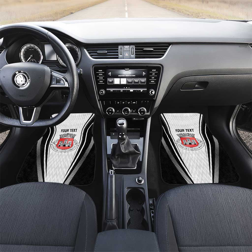 Personalized Castelo Branco Portugal Car Mats Sporty Style - Wonder Print Shop