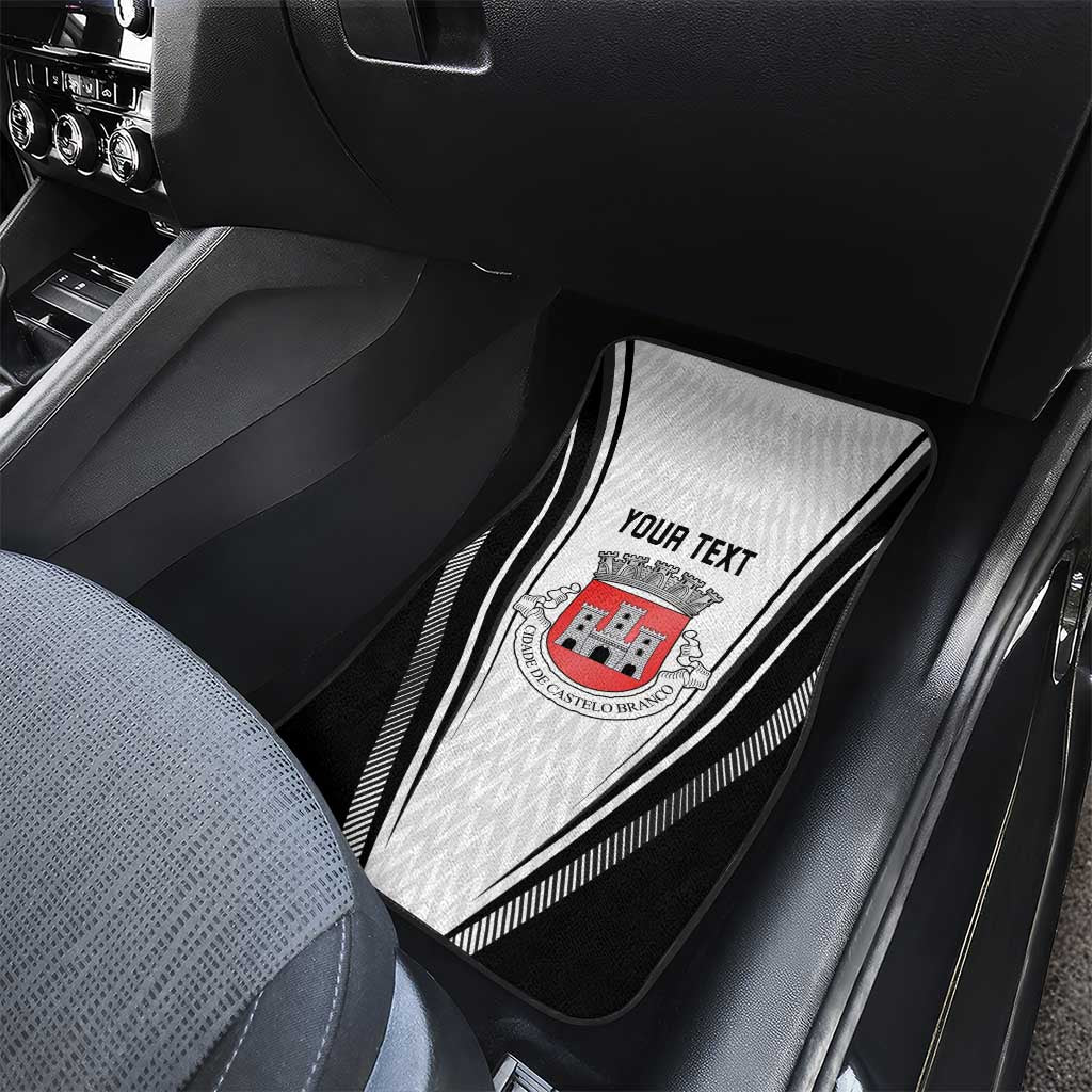 Personalized Castelo Branco Portugal Car Mats Sporty Style - Wonder Print Shop