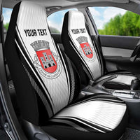 Personalized Castelo Branco Portugal Car Seat Cover Sporty Style - Wonder Print Shop