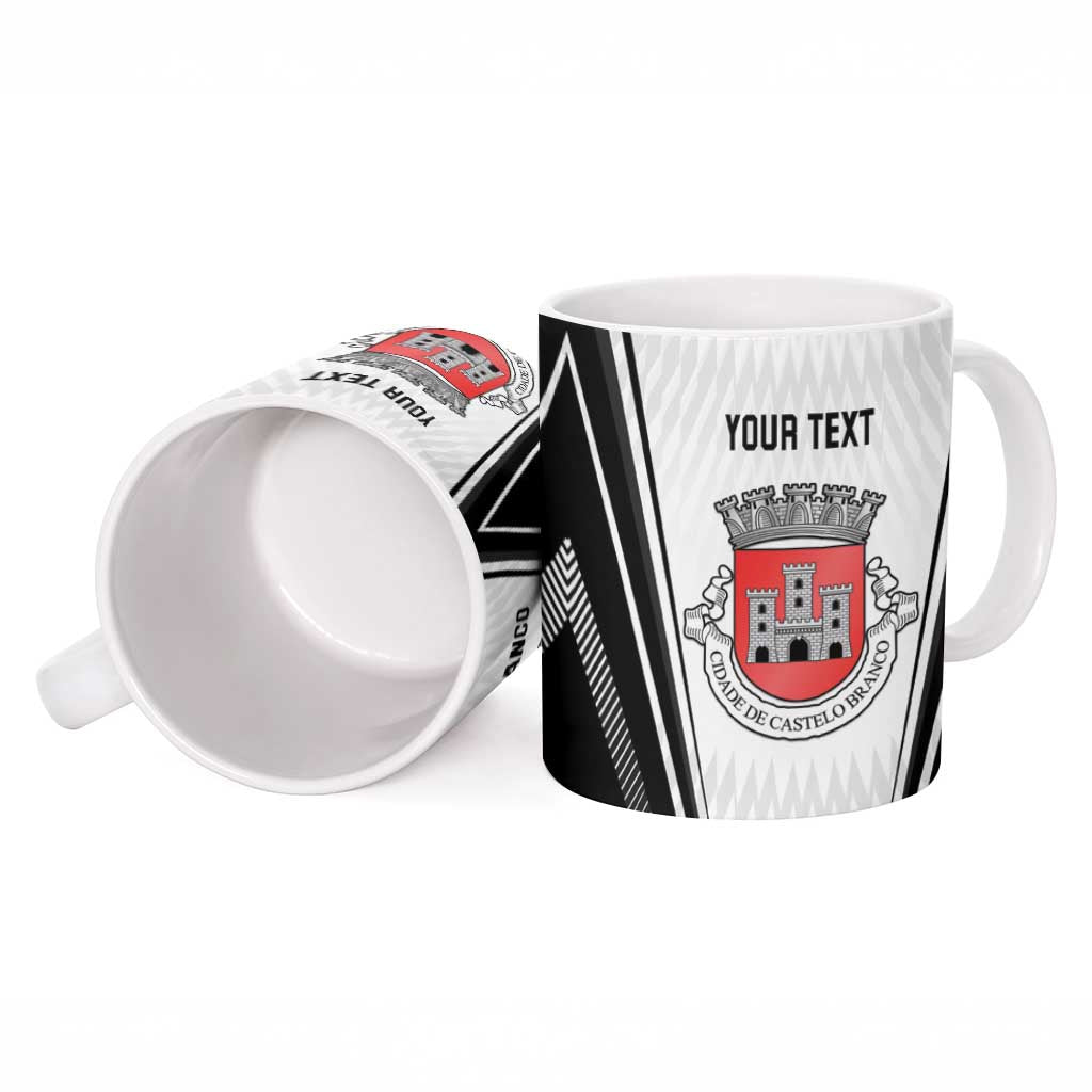 Personalized Castelo Branco Portugal Ceramic Mug Sporty Style - Wonder Print Shop