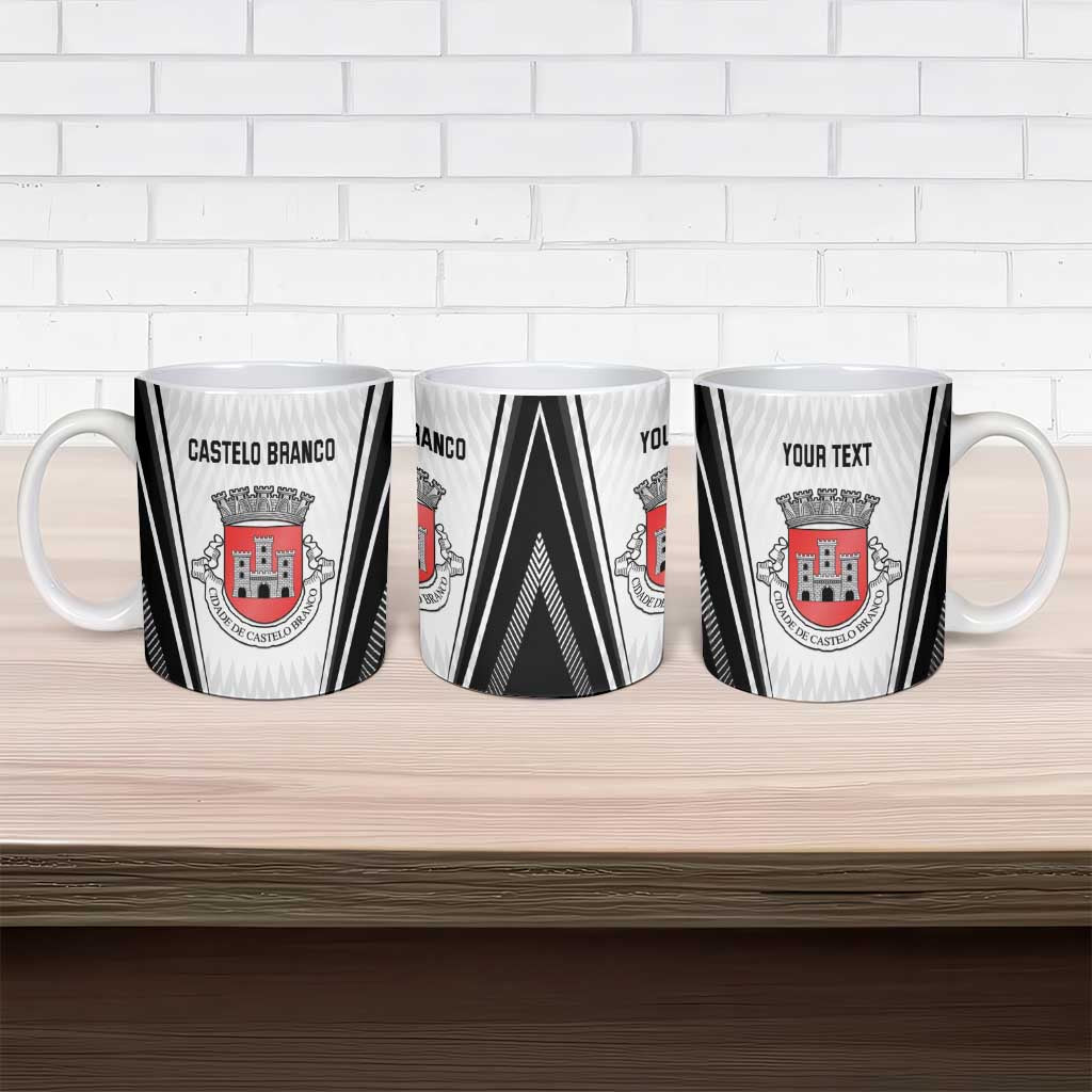 Personalized Castelo Branco Portugal Ceramic Mug Sporty Style - Wonder Print Shop