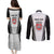 Personalized Castelo Branco Portugal Couples Matching Puletasi and Long Sleeve Button Shirt Sporty Style - Wonder Print Shop