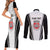 Personalized Castelo Branco Portugal Couples Matching Short Sleeve Bodycon Dress and Long Sleeve Button Shirt Sporty Style - Wonder Print Shop