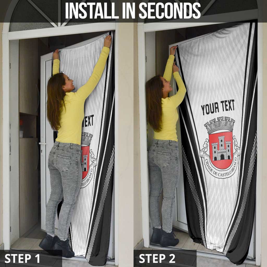 Personalized Castelo Branco Portugal Door Cover Sporty Style - Wonder Print Shop