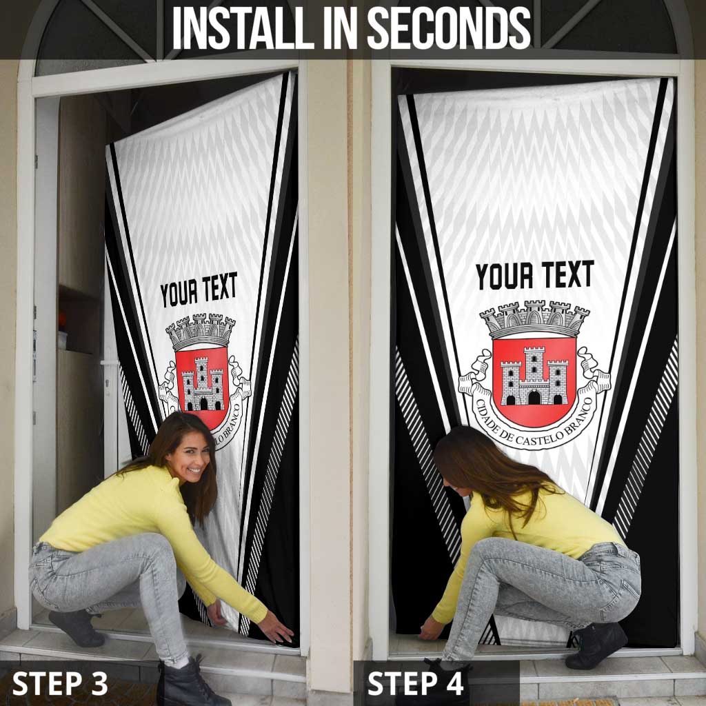 Personalized Castelo Branco Portugal Door Cover Sporty Style - Wonder Print Shop