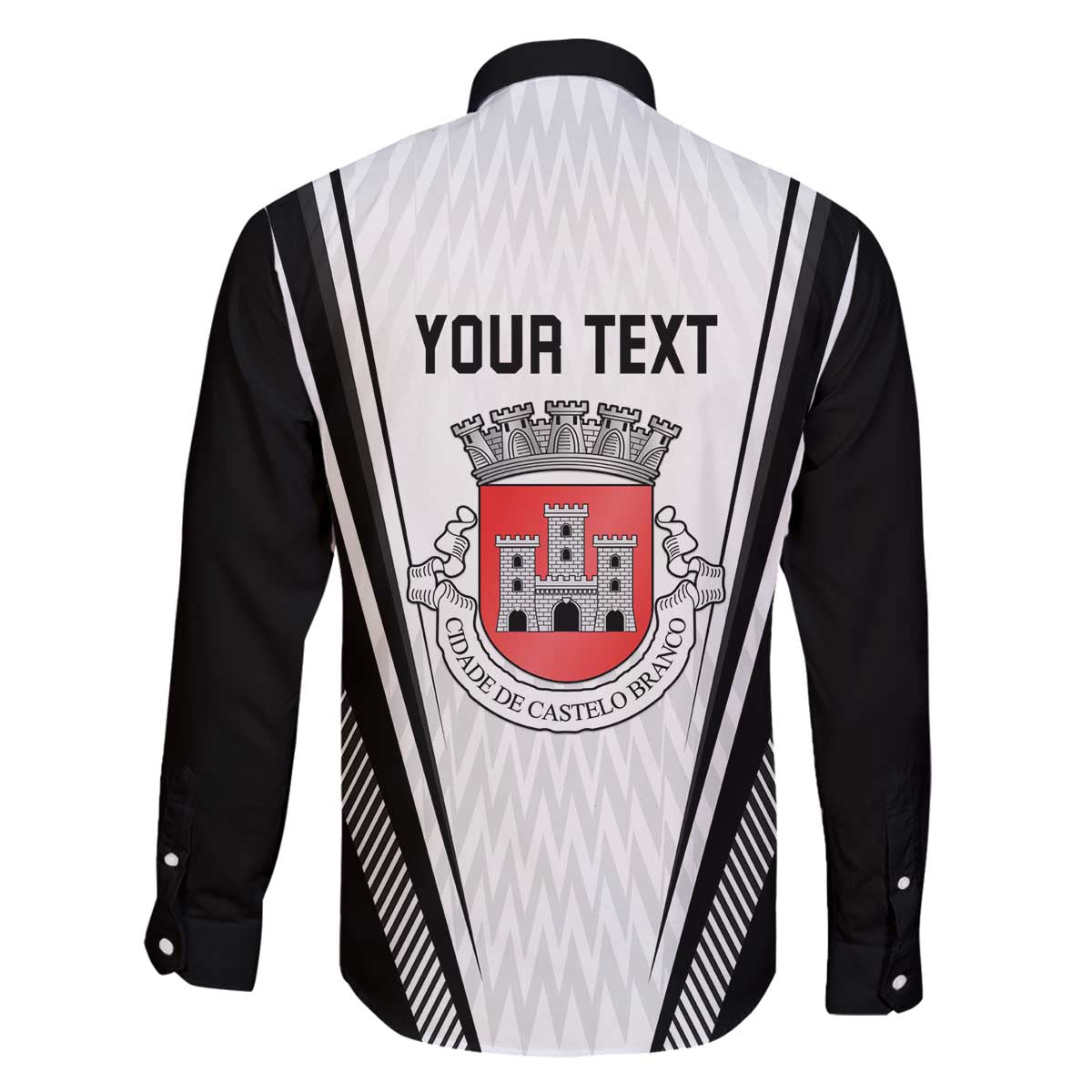 Personalized Castelo Branco Portugal Family Matching Off The Shoulder Long Sleeve Dress and Hawaiian Shirt Sporty Style - Wonder Print Shop