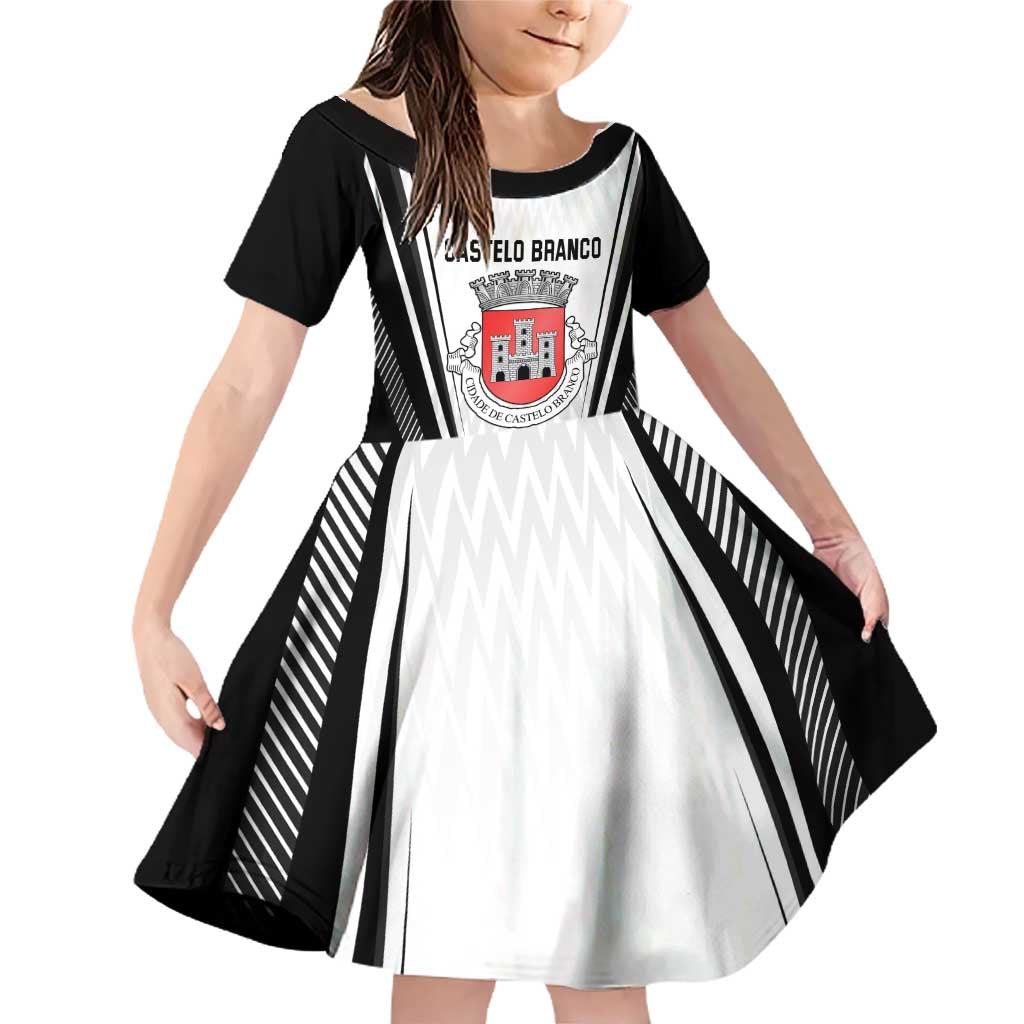 Personalized Castelo Branco Portugal Family Matching Off Shoulder Short Dress and Hawaiian Shirt Sporty Style - Wonder Print Shop