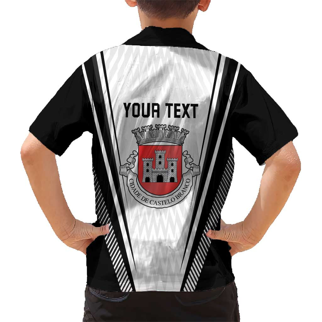 Personalized Castelo Branco Portugal Family Matching Short Sleeve Bodycon Dress and Hawaiian Shirt Sporty Style - Wonder Print Shop