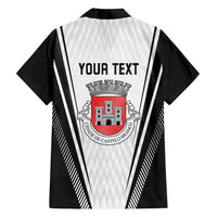 Personalized Castelo Branco Portugal Family Matching Short Sleeve Bodycon Dress and Hawaiian Shirt Sporty Style - Wonder Print Shop