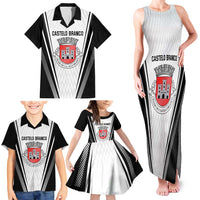 Personalized Castelo Branco Portugal Family Matching Tank Maxi Dress and Hawaiian Shirt Sporty Style - Wonder Print Shop