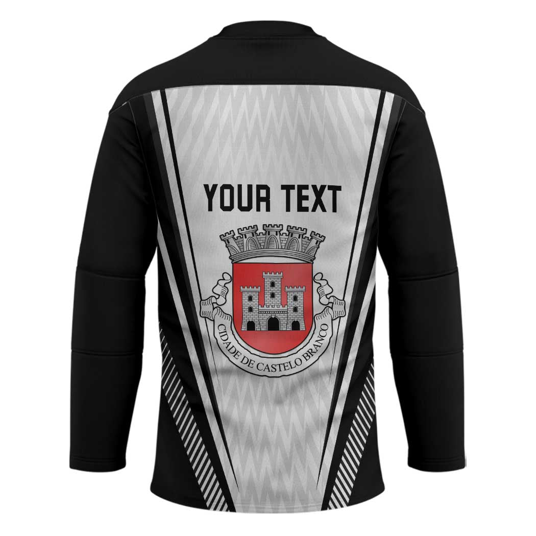 Personalized Castelo Branco Portugal Hockey Jersey Sporty Style - Wonder Print Shop