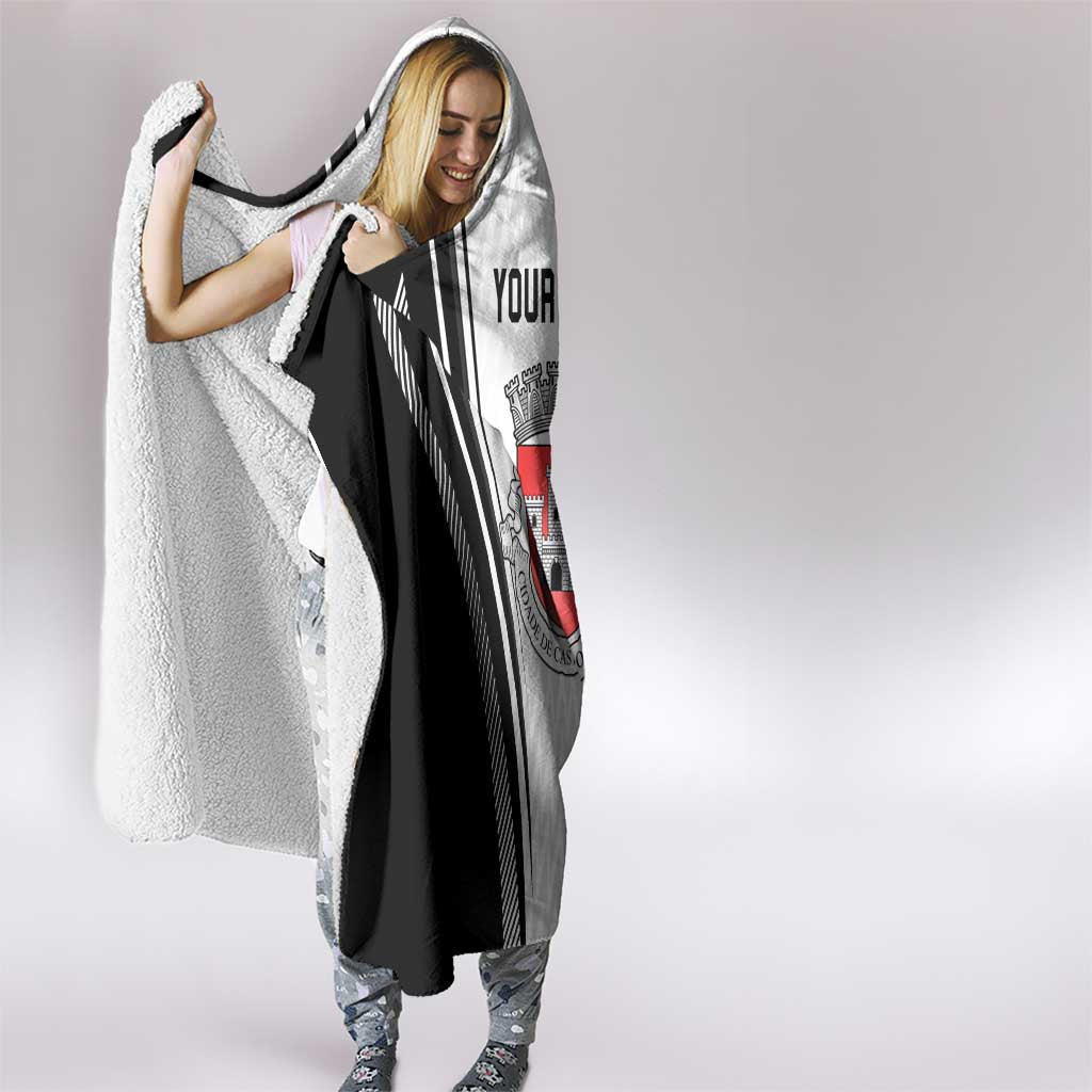 Personalized Castelo Branco Portugal Hooded Blanket Sporty Style - Wonder Print Shop