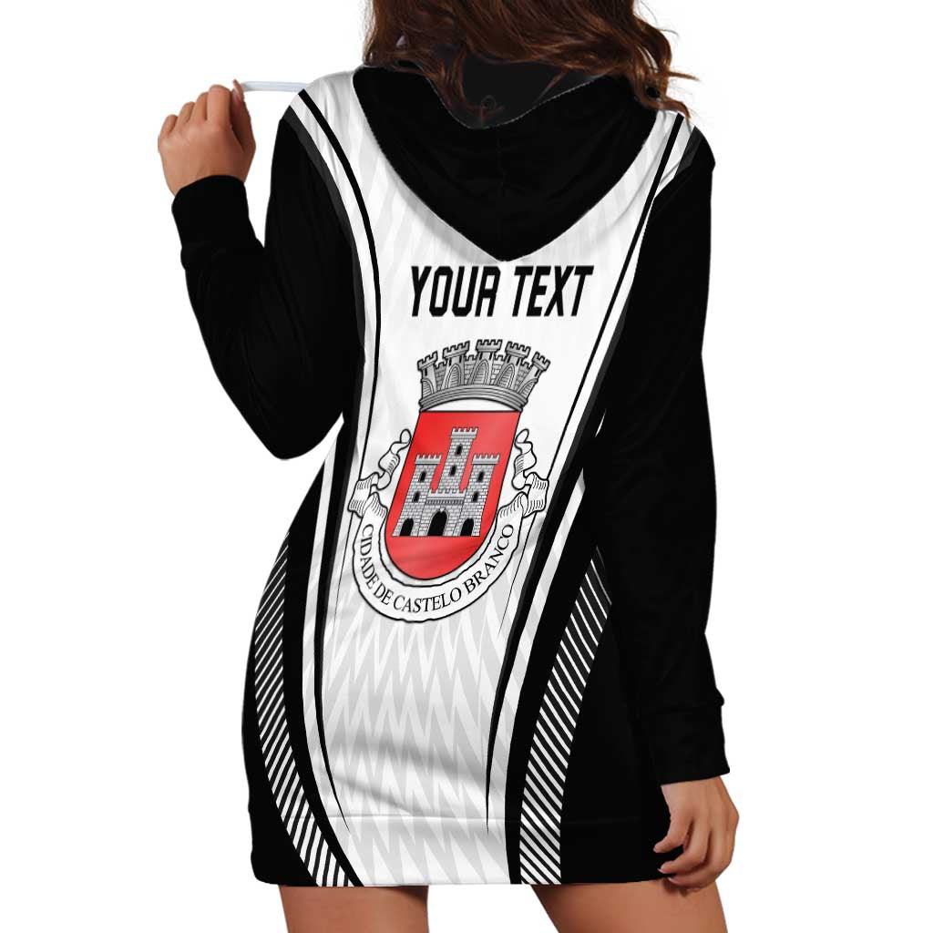 Personalized Castelo Branco Portugal Hoodie Dress Sporty Style - Wonder Print Shop