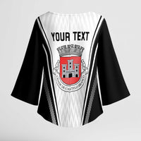 Personalized Castelo Branco Portugal Kimono Sleeve Blouse Sporty Style - Wonder Print Shop