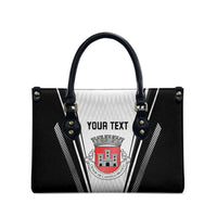 Personalized Castelo Branco Portugal Leather Bag Sporty Style - Wonder Print Shop