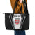 Personalized Castelo Branco Portugal Leather Tote Bag Sporty Style - Wonder Print Shop