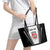 Personalized Castelo Branco Portugal Leather Tote Bag Sporty Style - Wonder Print Shop