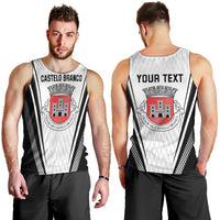Personalized Castelo Branco Portugal Men Tank Top Sporty Style - Wonder Print Shop