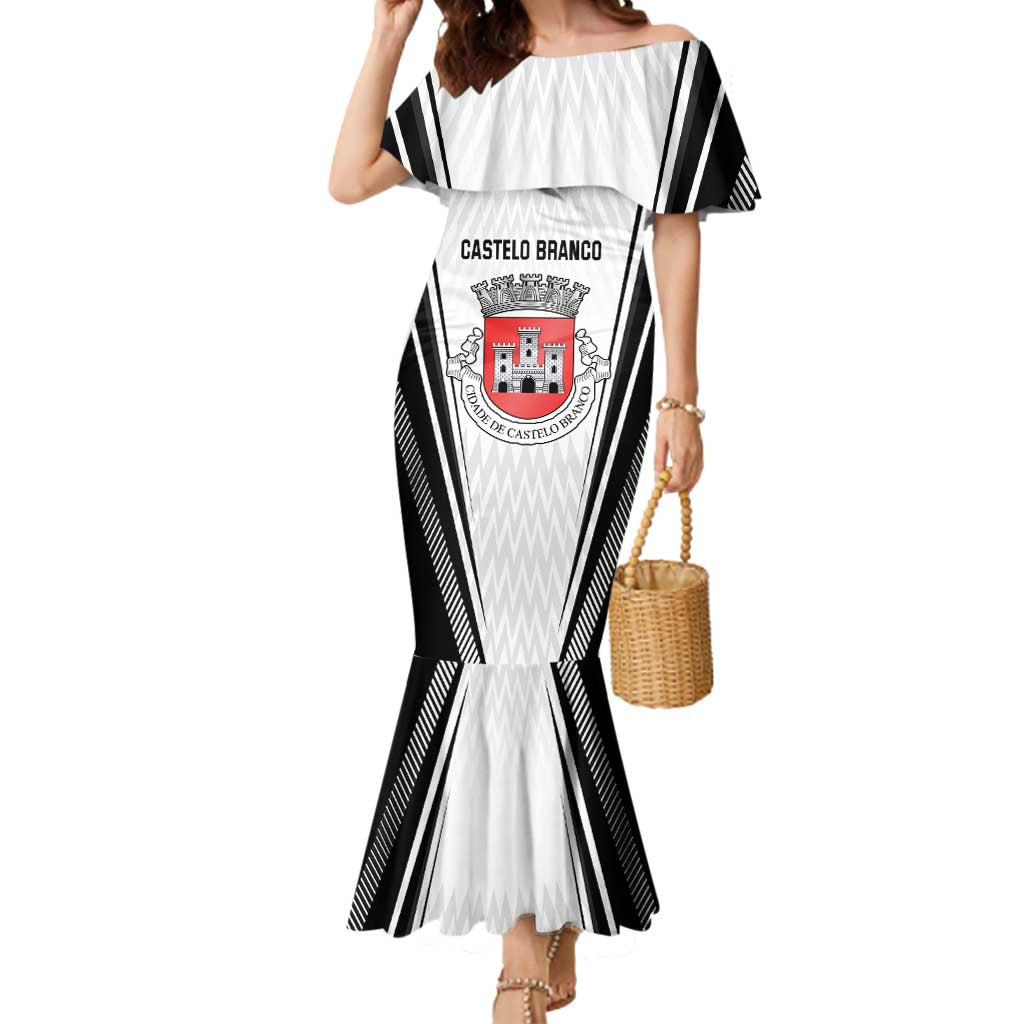 Personalized Castelo Branco Portugal Mermaid Dress Sporty Style - Wonder Print Shop