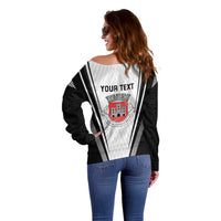 Personalized Castelo Branco Portugal Off Shoulder Sweater Sporty Style - Wonder Print Shop