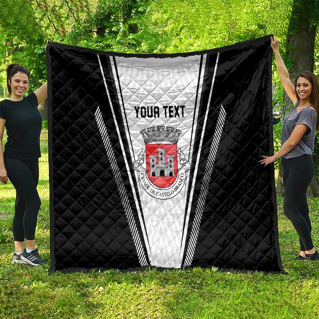 Personalized Castelo Branco Portugal Quilt Sporty Style - Wonder Print Shop