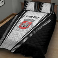 Personalized Castelo Branco Portugal Quilt Bed Set Sporty Style - Wonder Print Shop