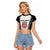 Personalized Castelo Branco Portugal Raglan Cropped T Shirt Sporty Style - Wonder Print Shop