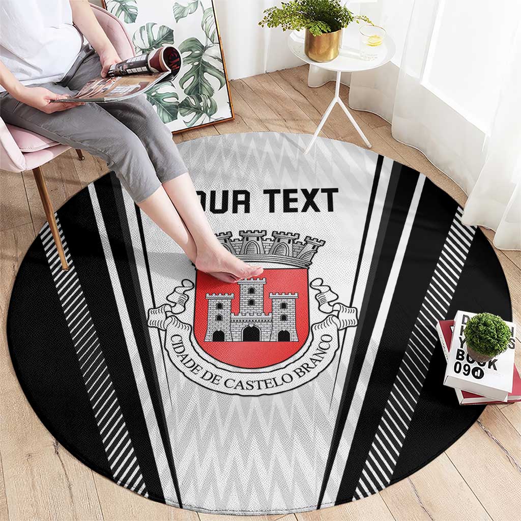 Personalized Castelo Branco Portugal Round Carpet Sporty Style - Wonder Print Shop