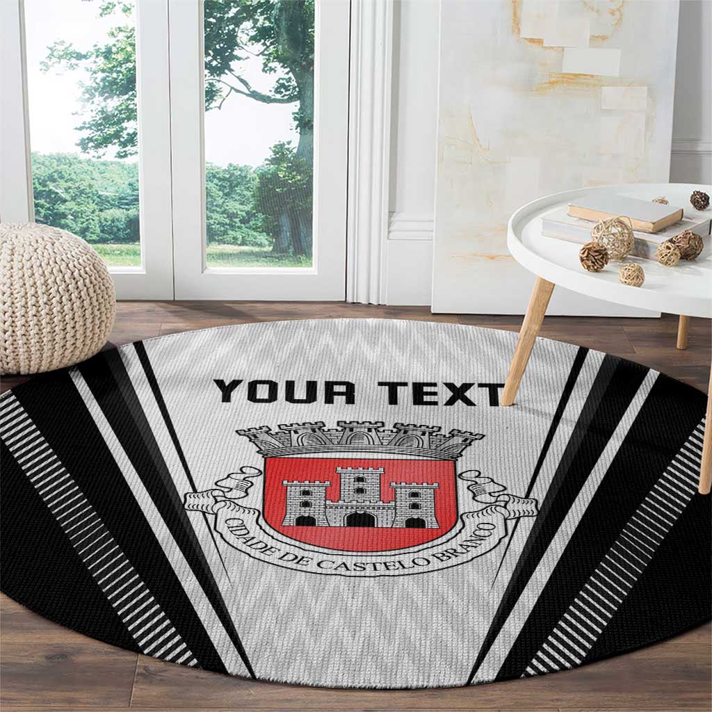 Personalized Castelo Branco Portugal Round Carpet Sporty Style - Wonder Print Shop
