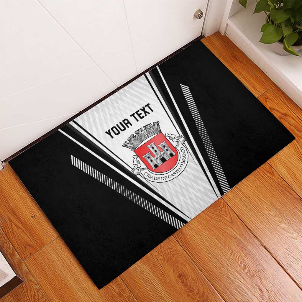 Personalized Castelo Branco Portugal Rubber Doormat Sporty Style - Wonder Print Shop
