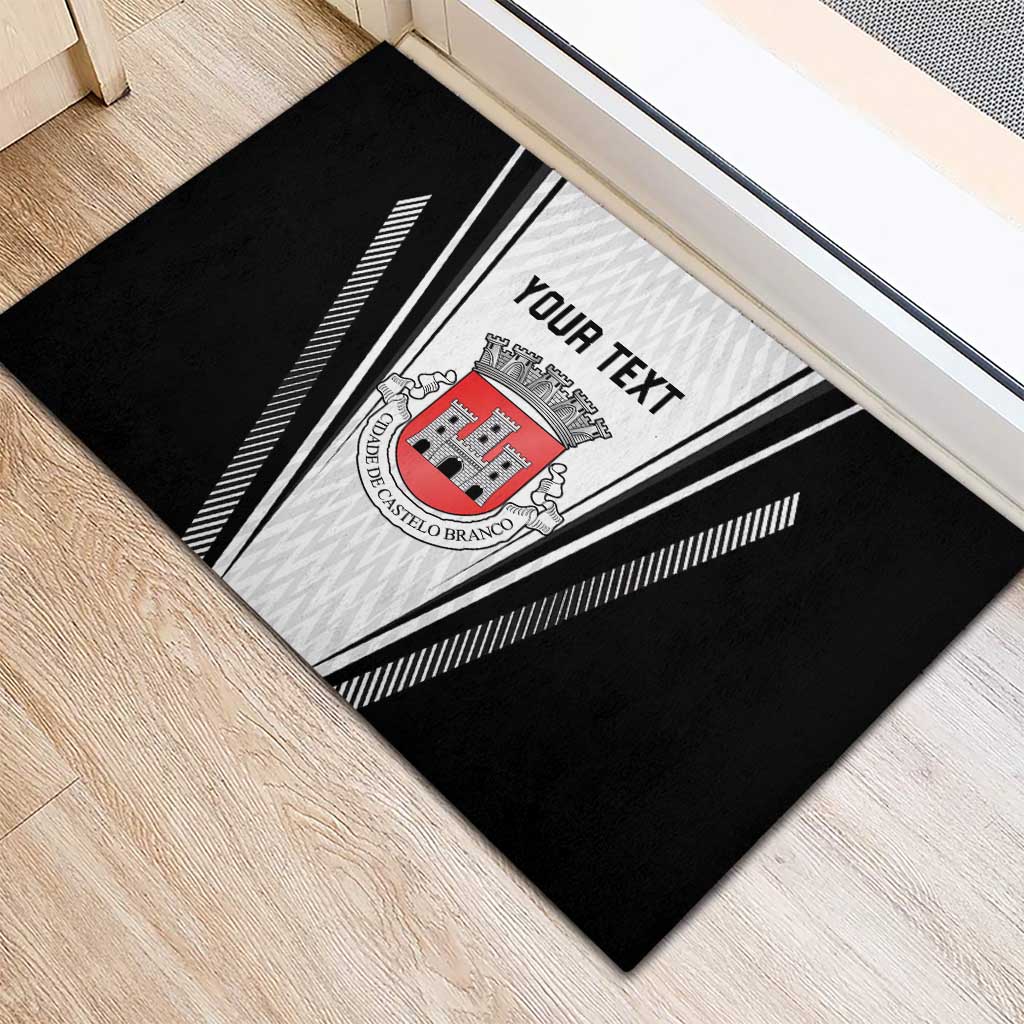 Personalized Castelo Branco Portugal Rubber Doormat Sporty Style - Wonder Print Shop