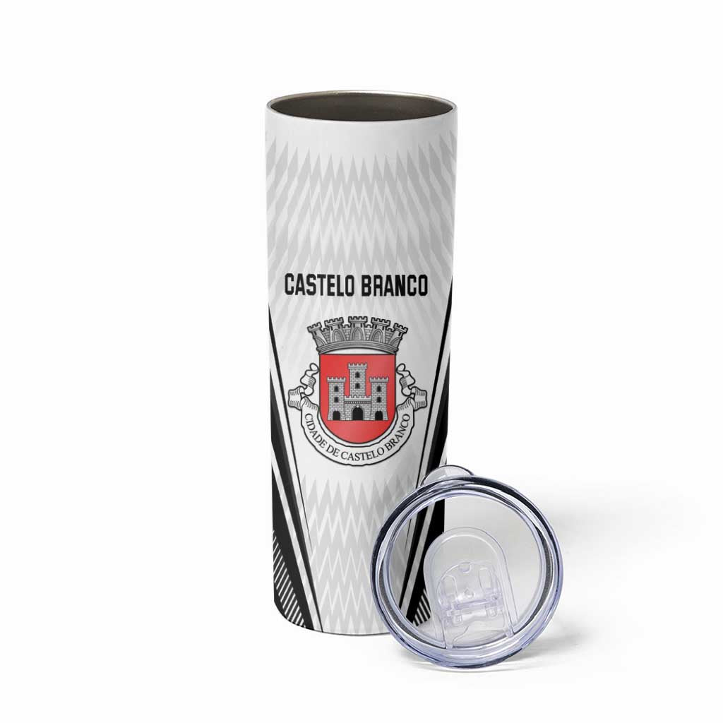 Personalized Castelo Branco Portugal Skinny Tumbler Sporty Style - Wonder Print Shop