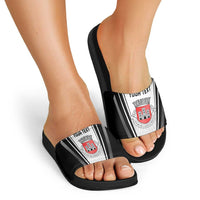 Personalized Castelo Branco Portugal Slide Sandals Sporty Style - Wonder Print Shop
