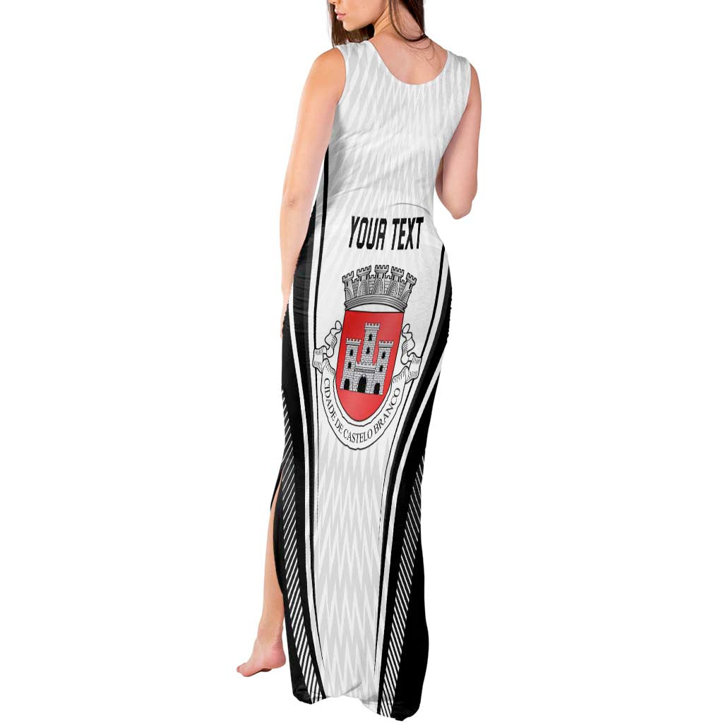 Personalized Castelo Branco Portugal Tank Maxi Dress Sporty Style - Wonder Print Shop