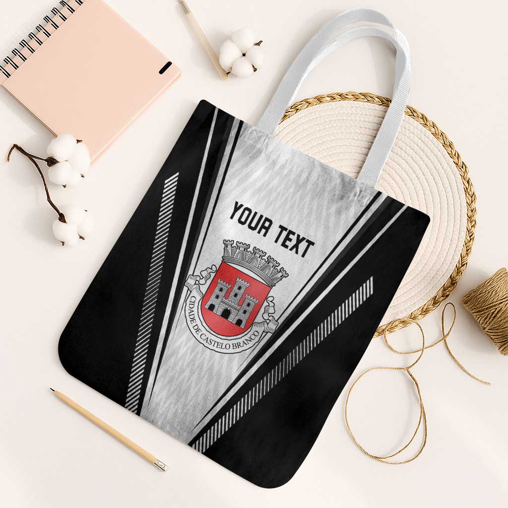 Personalized Castelo Branco Portugal Tote Bag Sporty Style - Wonder Print Shop